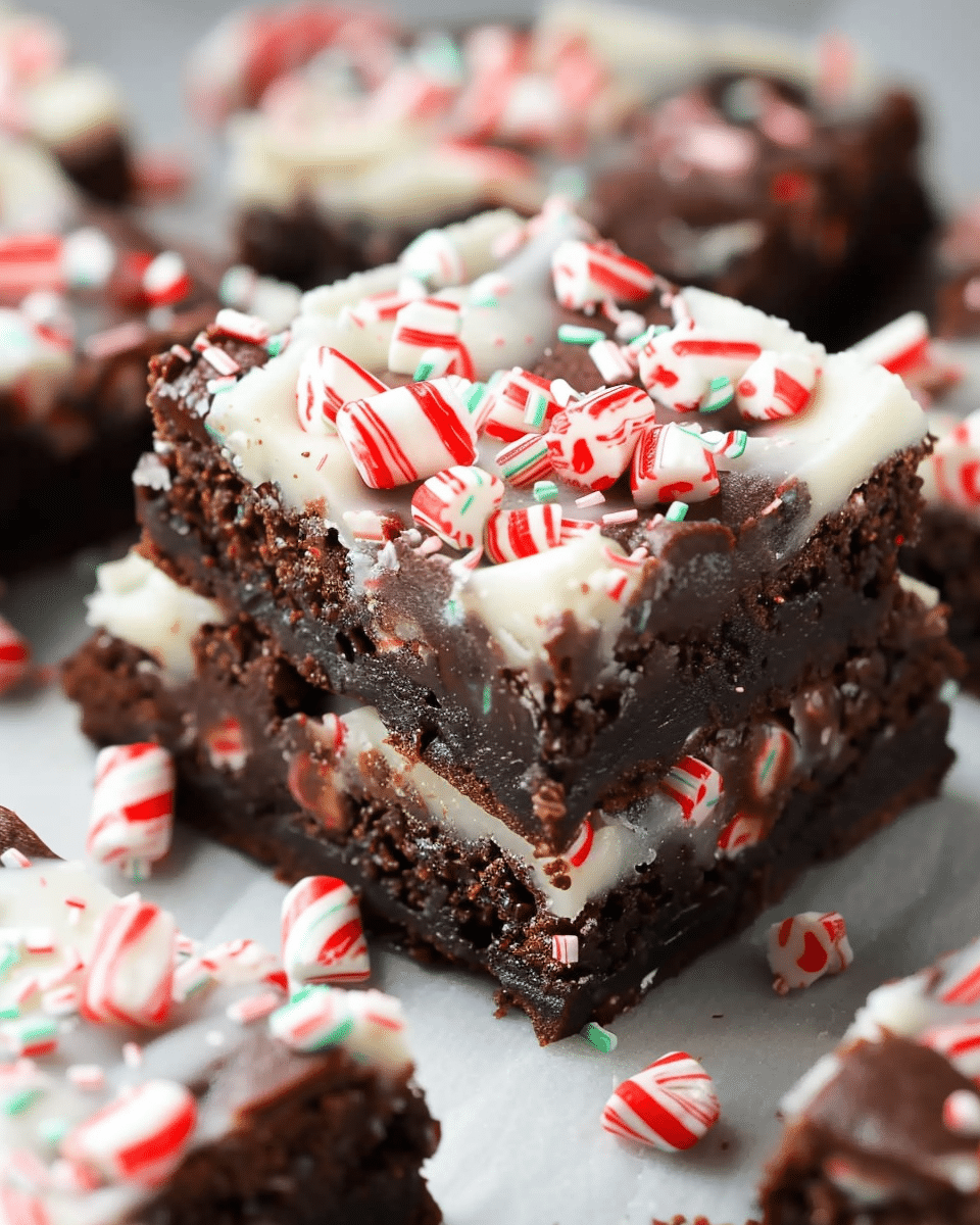 Peppermint Mocha Cookie Bars