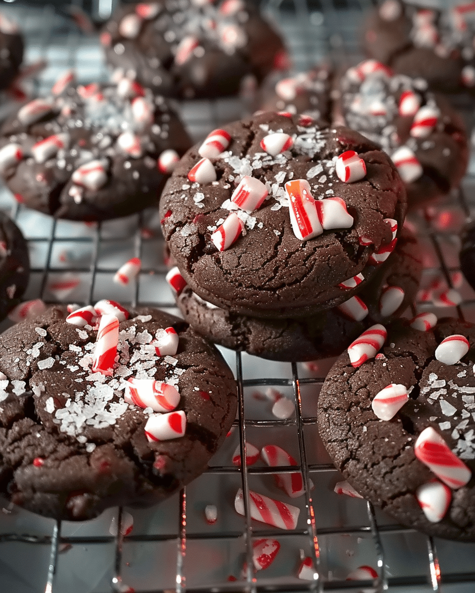 Peppermint Mocha Cookies
