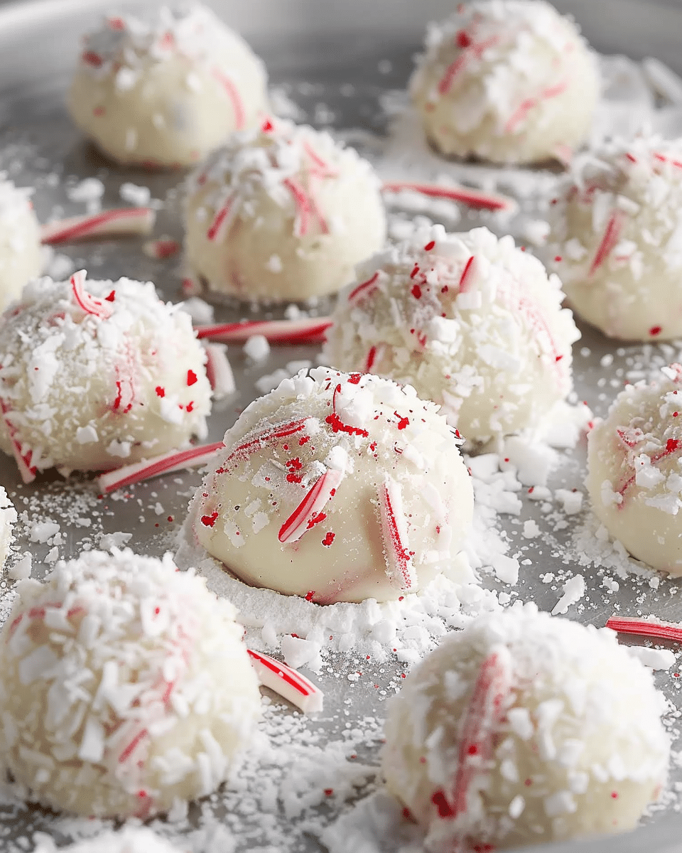 Peppermint Snowballs