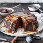 Spelt and Almond Sticky Date Pudding