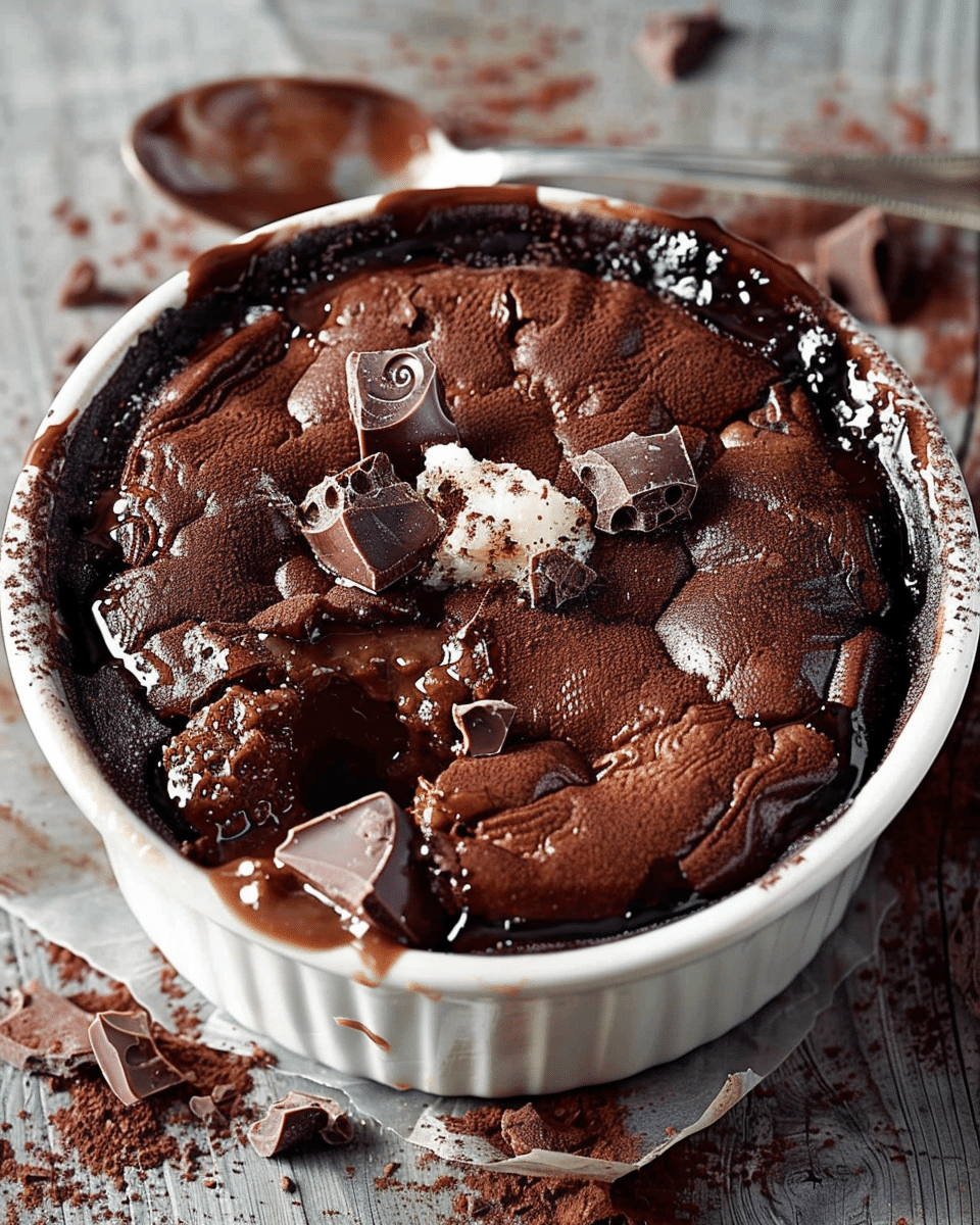 Toblerone Self-Saucing Pudding