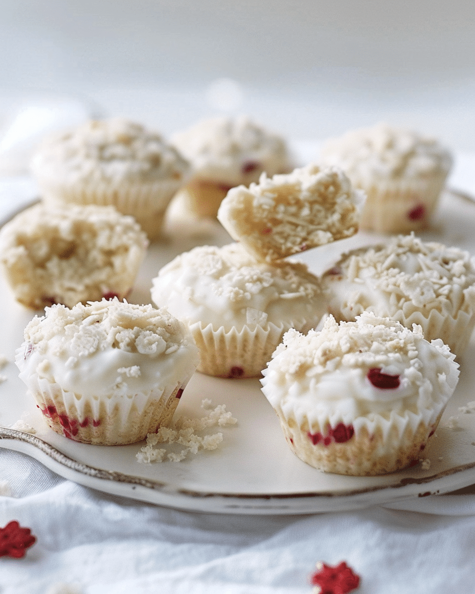 White Chocolate Crackle Cups