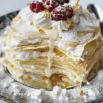 White Chocolate Crepe Cake