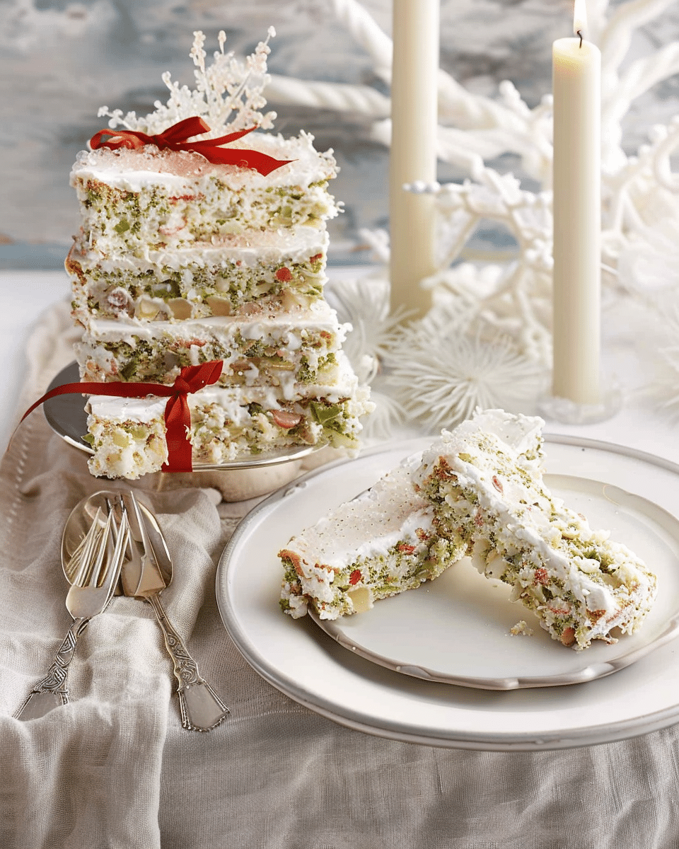 White Chocolate Delight Slice