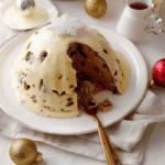 White Chocolate Fruit Pudding