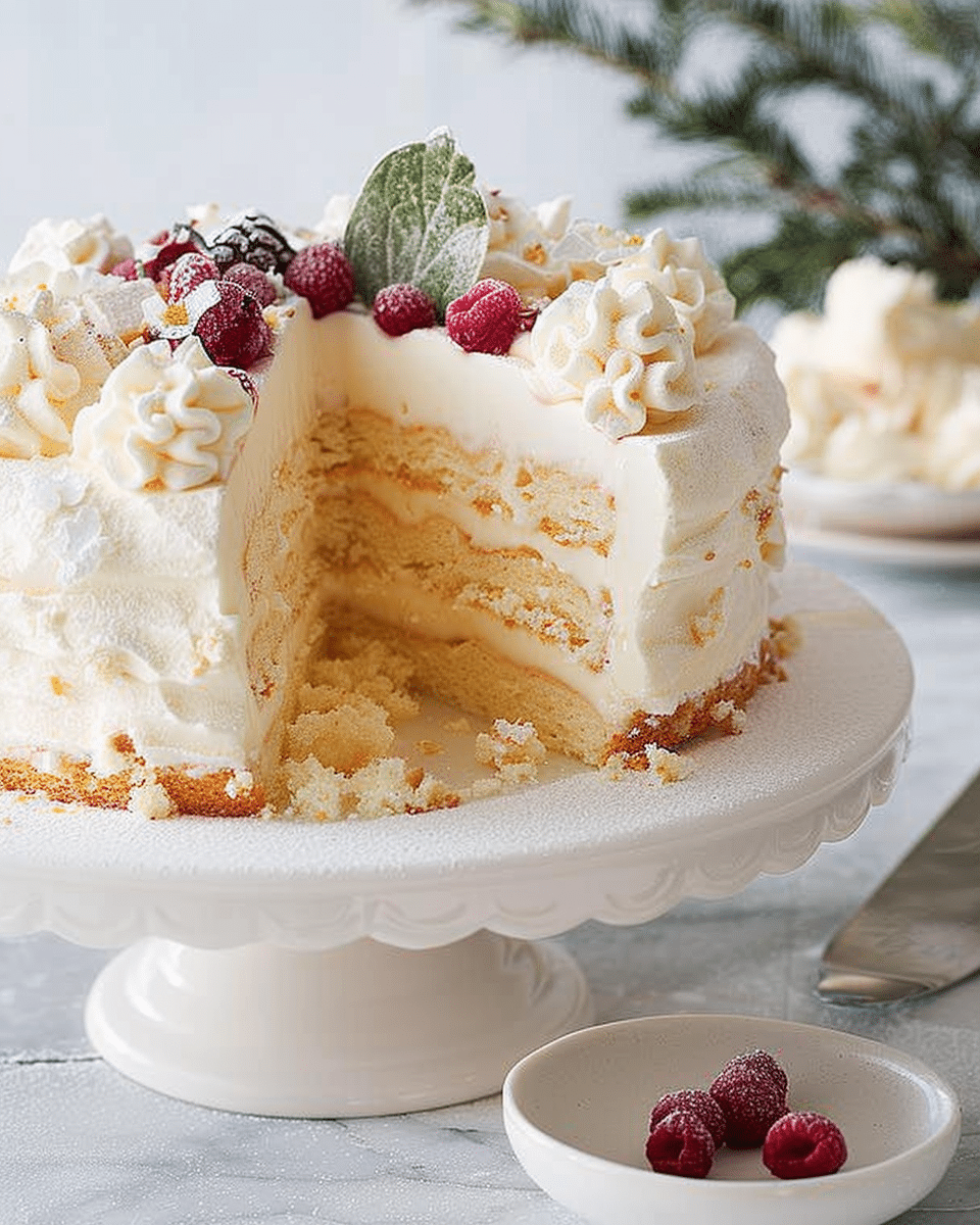 White Chocolate Raspberry Charlotte
