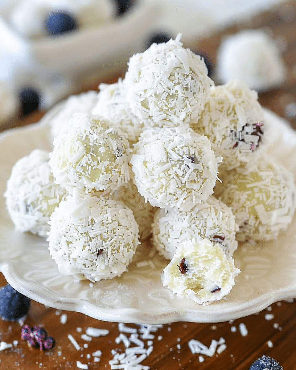 White Chocolate Truffles