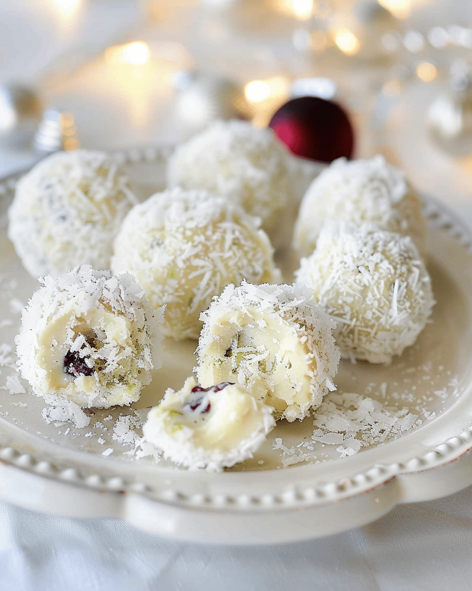 White Chocolate Truffles