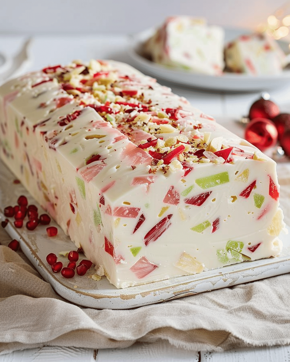 Terrazzo Jelly Cheesecake Terrine