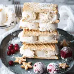 White Ice-Cream Sandwiches