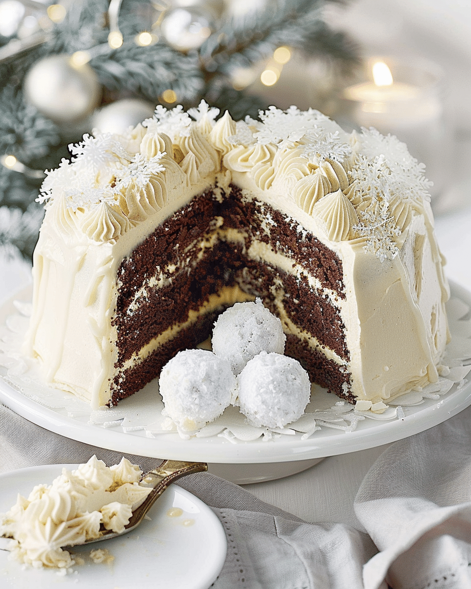White Truffle Mud Cake