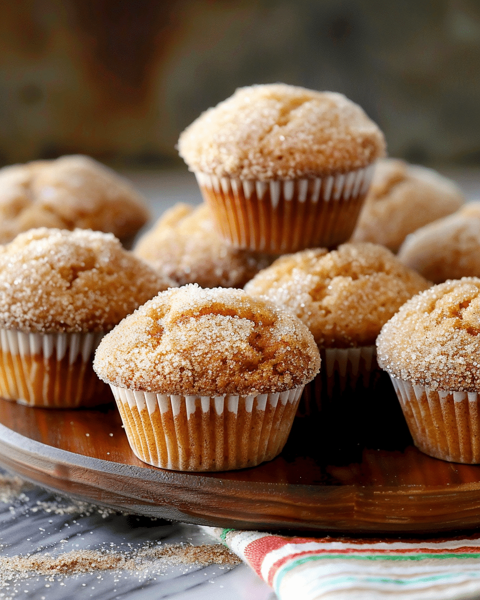 Apple Cider Donut Muffins