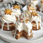 Baby Gingerbread Ripple Cakes