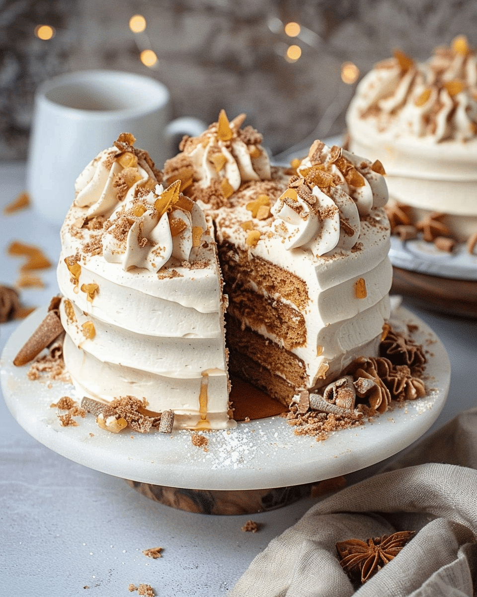 Baby Gingerbread Ripple Cakes