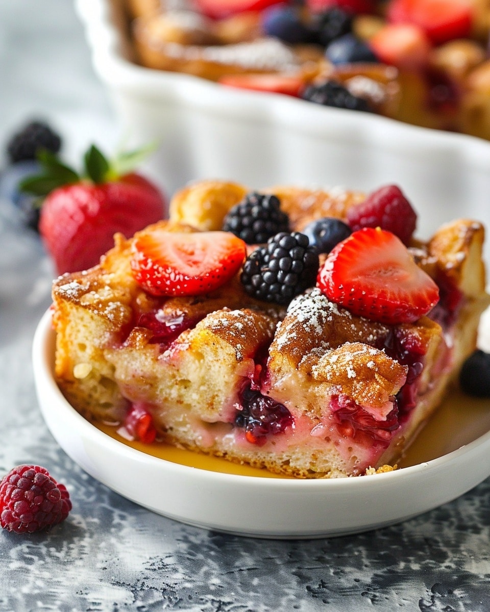 Berry French Toast Casserole