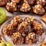 Caramel Apple Pretzel Bites