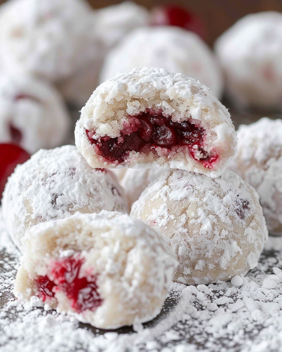 The Best Cherry Snowball Cookies Recipe