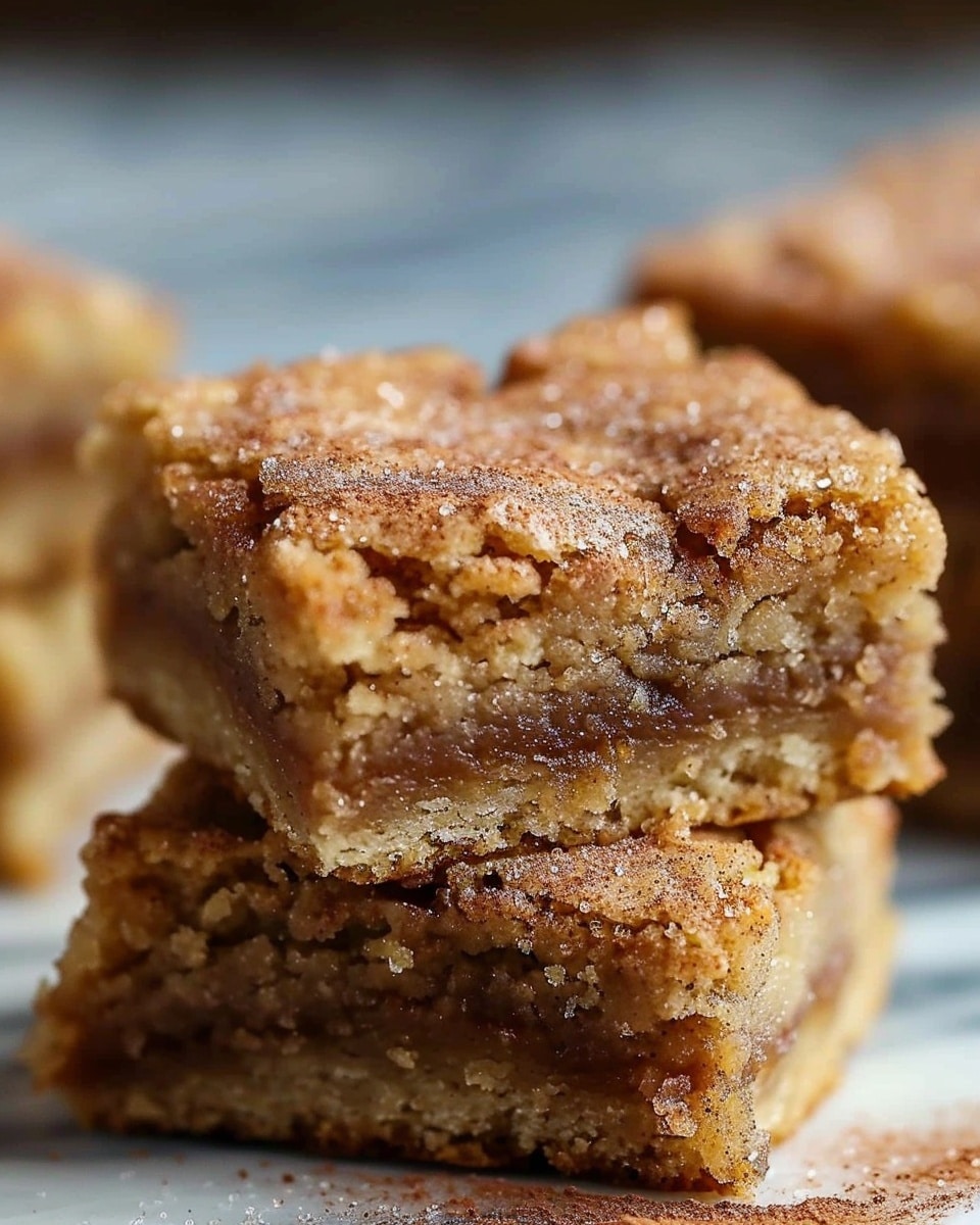 Cinnamon Sugar Blondies