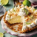 Coconut Key Lime Pie