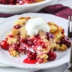 Crock Pot Cherry Dump Cake