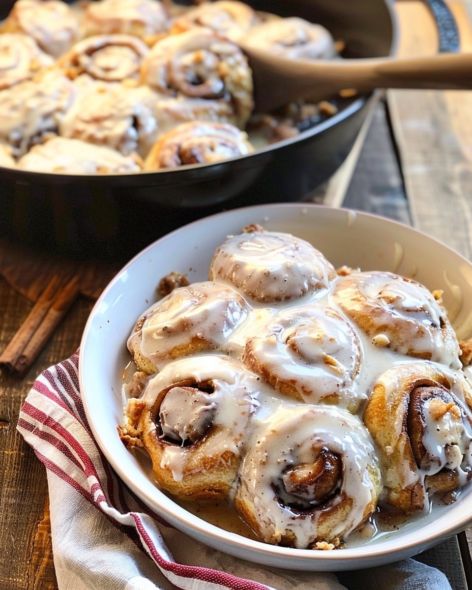Dutch Oven Cinnamon Rolls