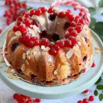 GF Almond Red Currant Bundt Cake
