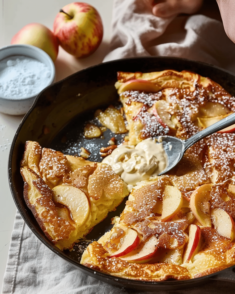 German Apple Pancake