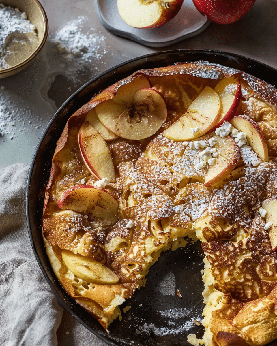 German Apple Pancake