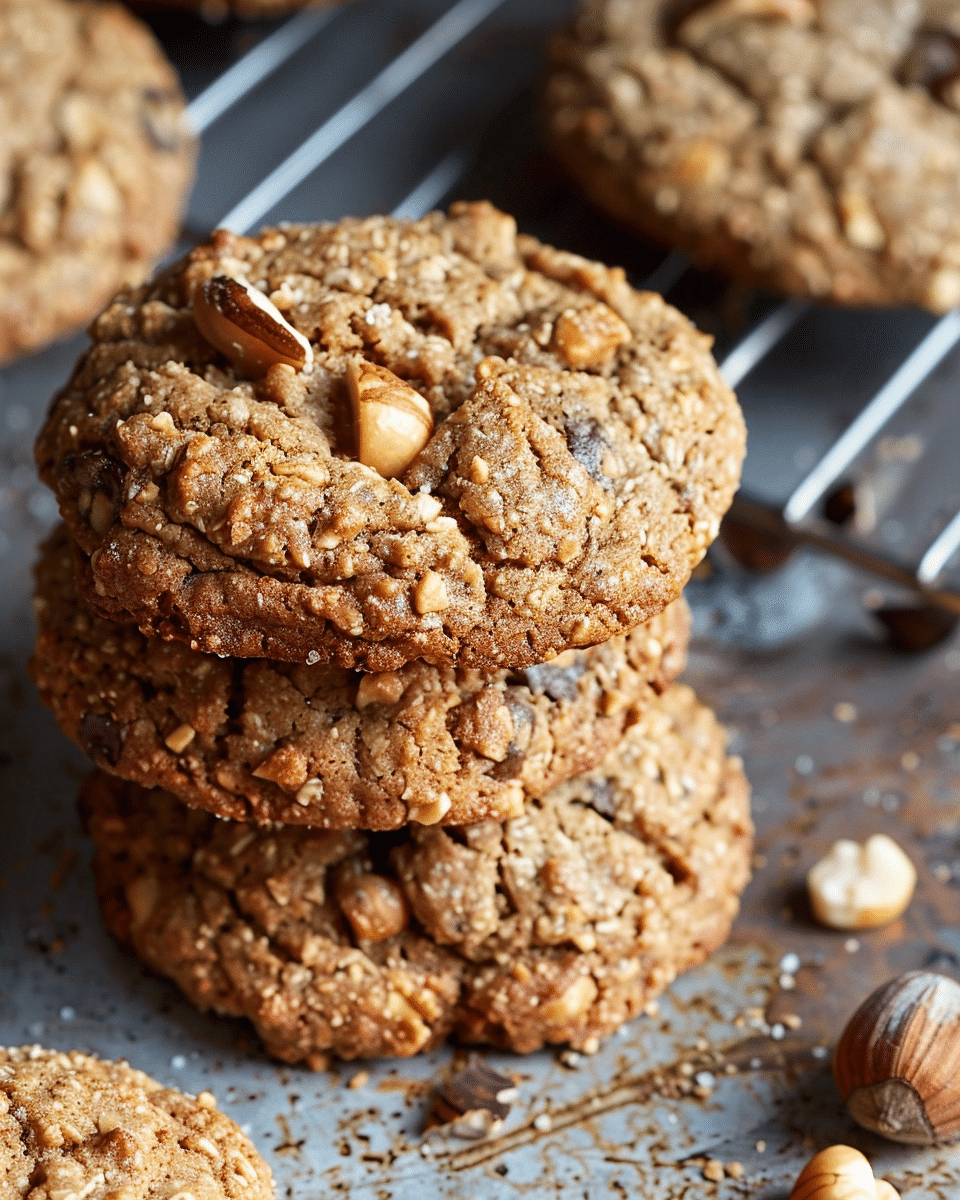 Gluten Free Hazelnut Cookies (Paleo, Keto)