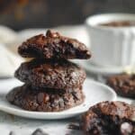 Keto-Friendly Double Chocolate Chip Cookies