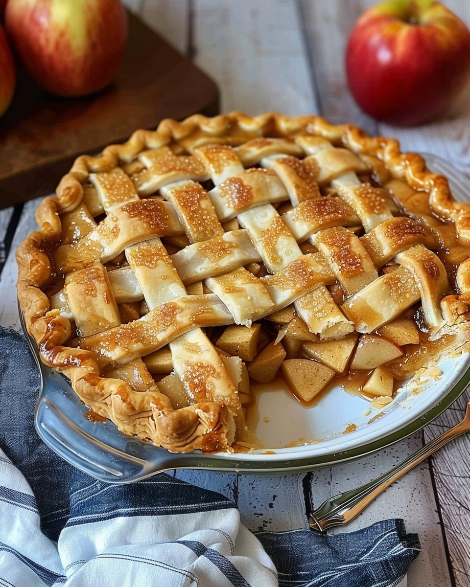 Lattice Apple Pie