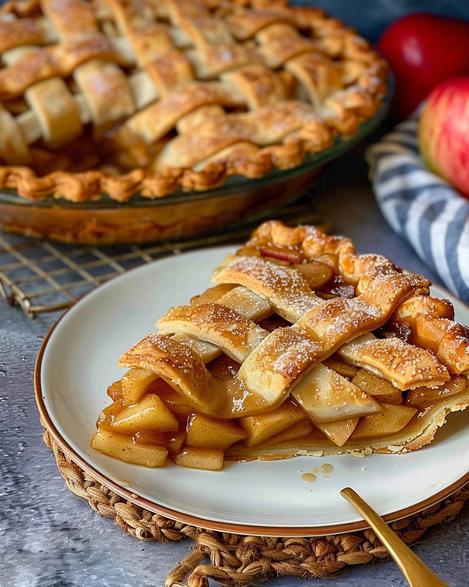 Lattice Apple Pie