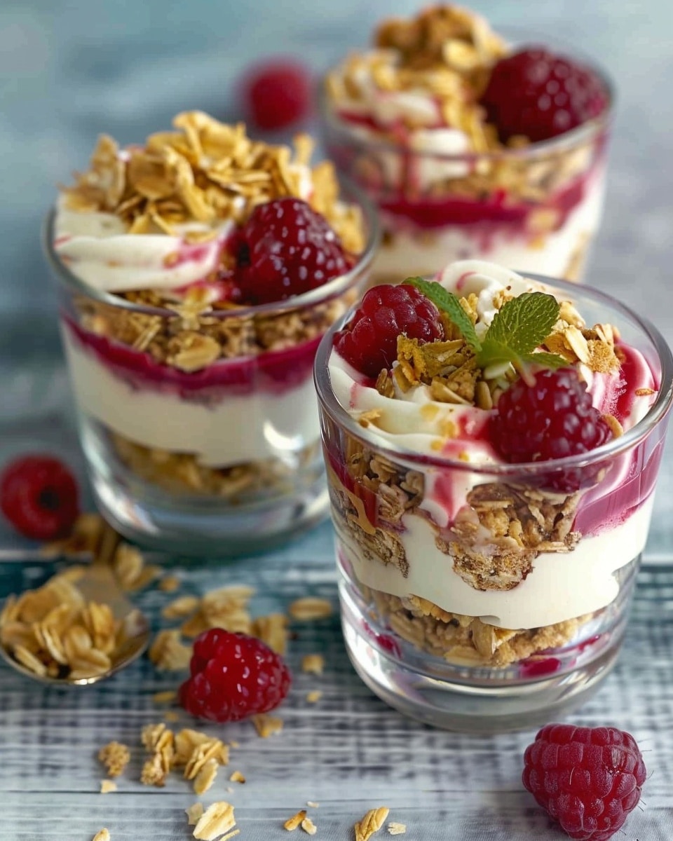 Layered Yoghurt Pots