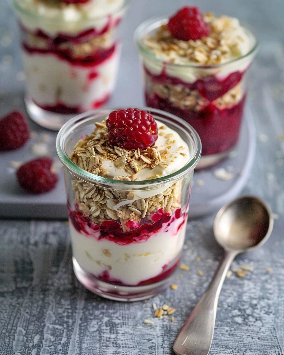 Layered Yoghurt Pots