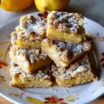 Lemon Dream Streusel Bars