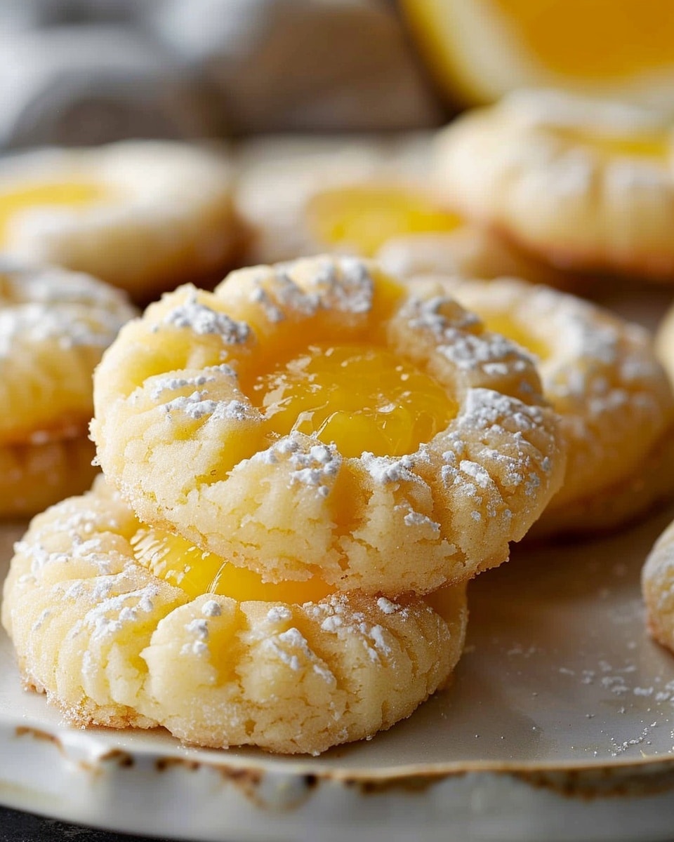 Lemon Thumbprint Cookies