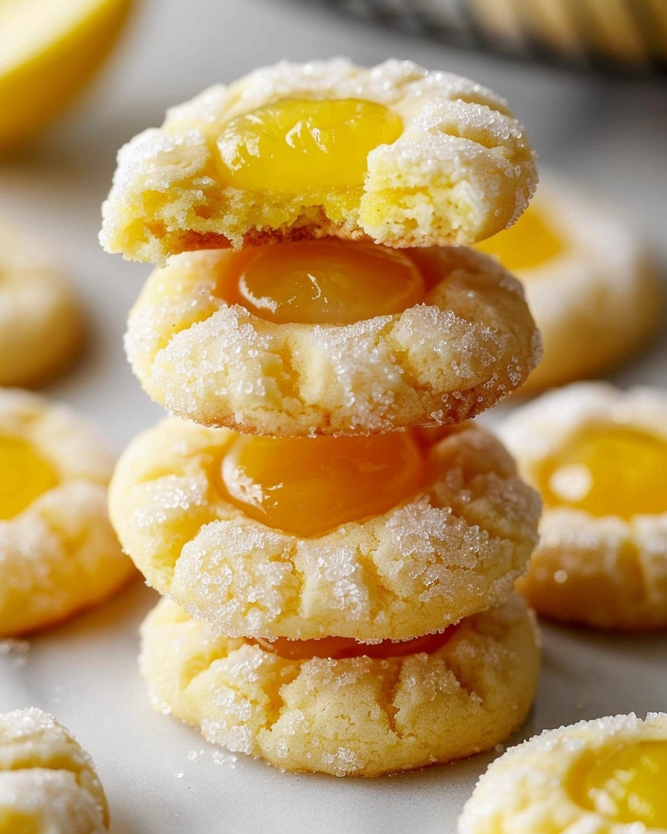 Lemon Thumbprint Cookies