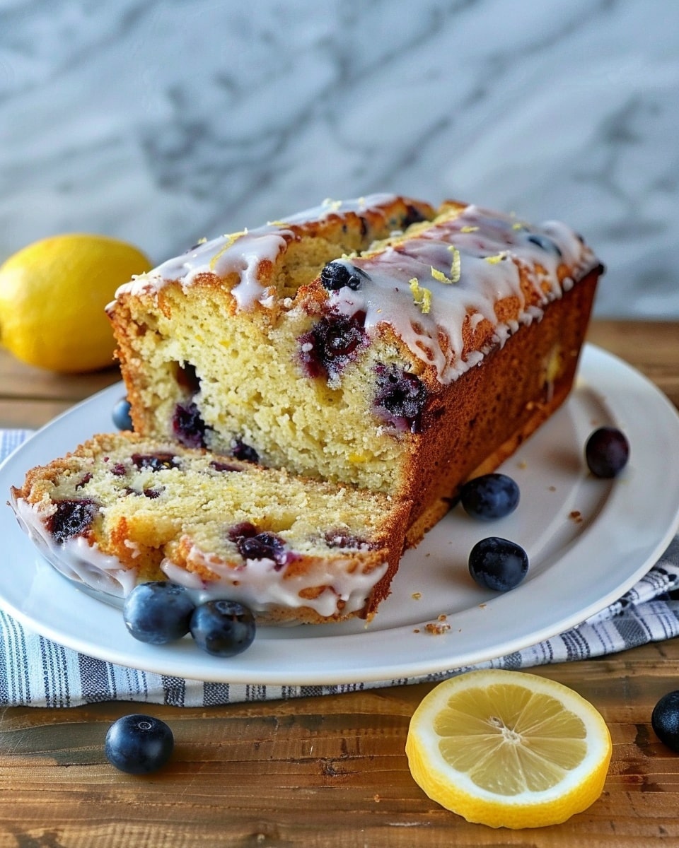 Lemon and Blueberry Loaf
