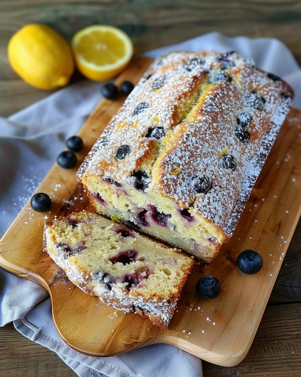 Lemon and Blueberry Loaf