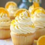 Mimosa Cupcakes
