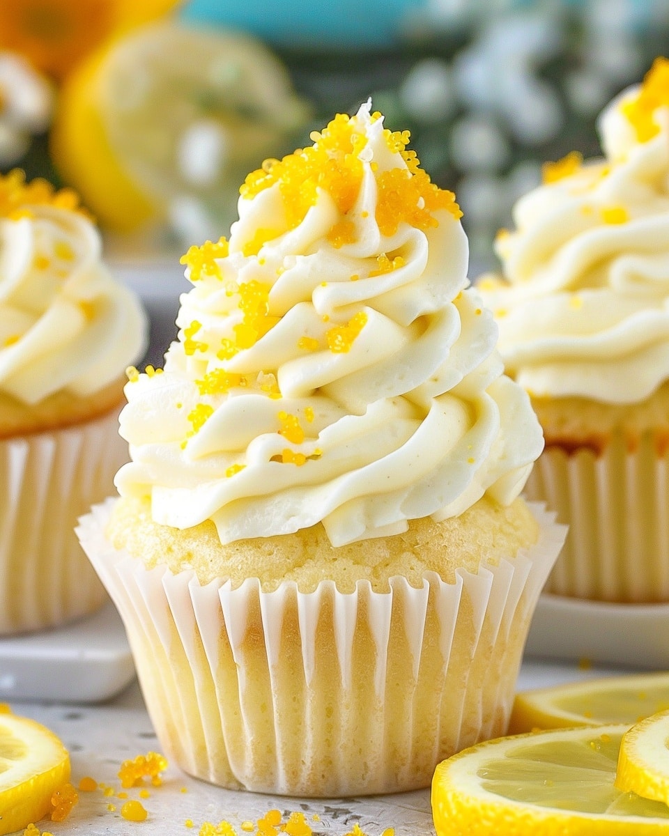 Mimosa Cupcakes