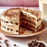 Mocha Chocolate Chip Icebox Cake