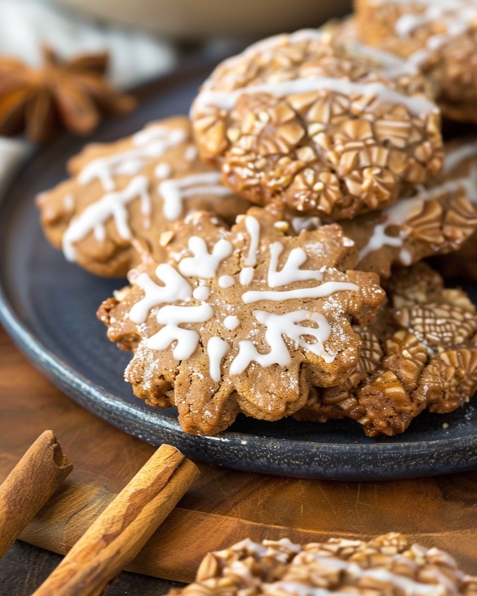 No Bake Gingerbread Cookies