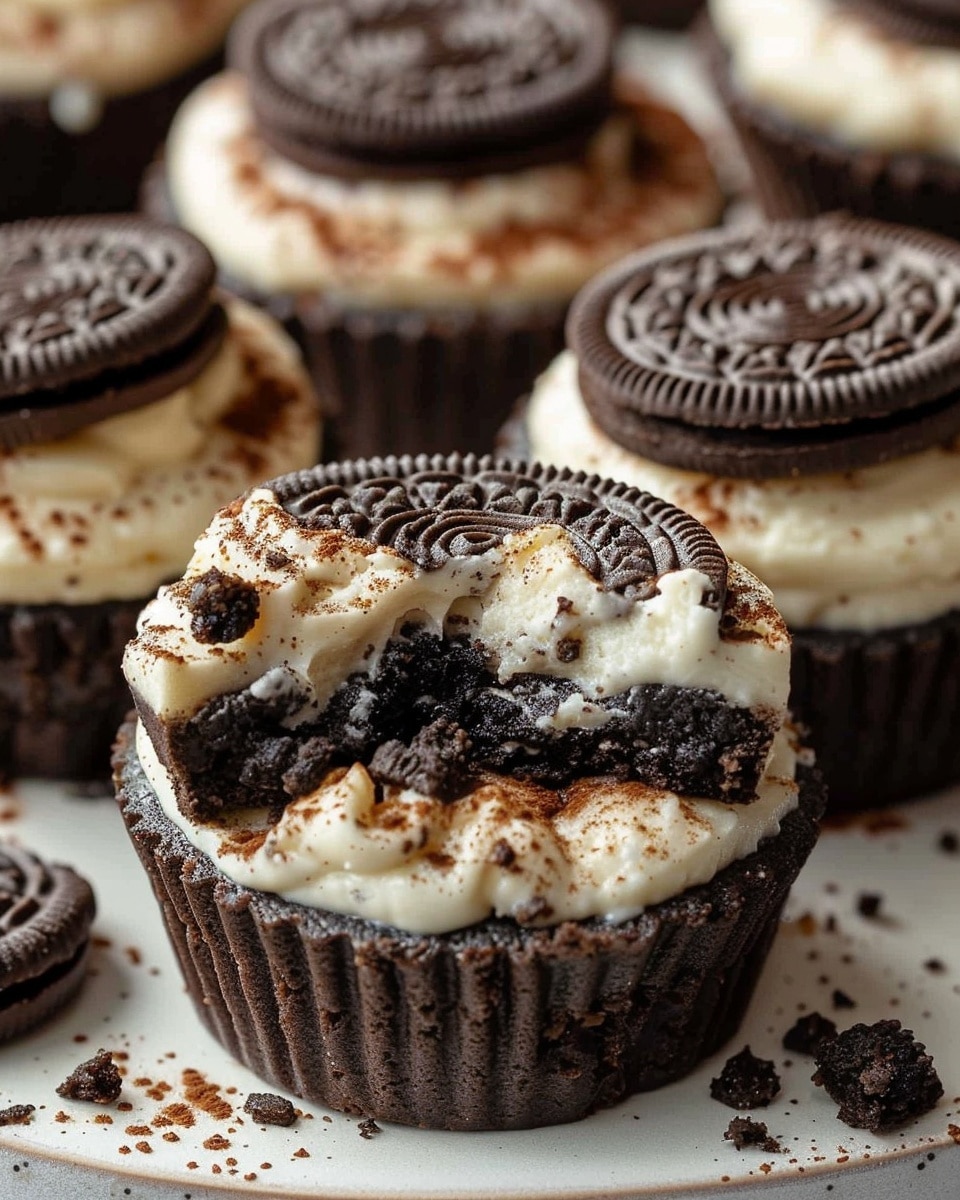 Oreo Cheesecake Cookie Cups