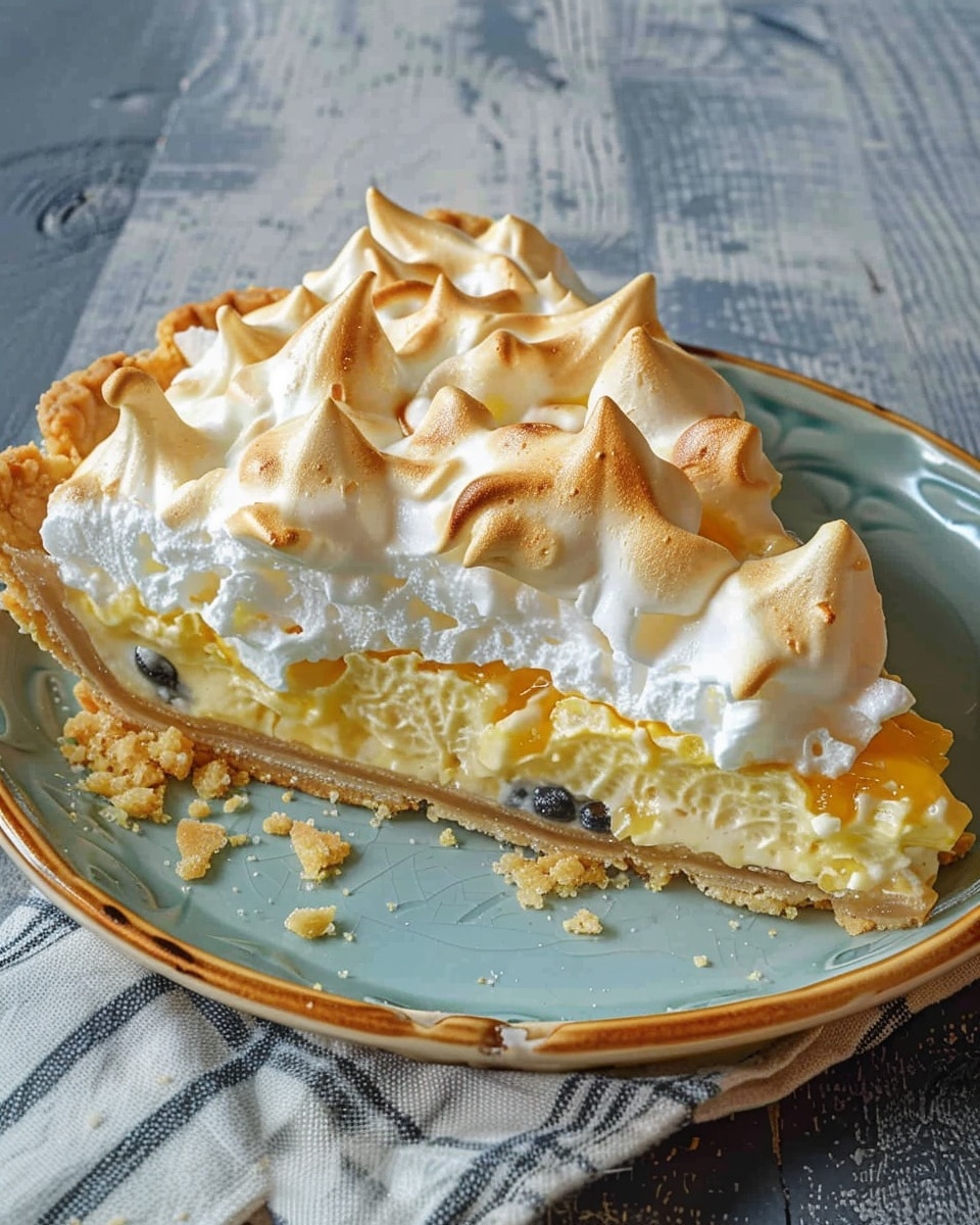 Passionfruit Meringue Pie