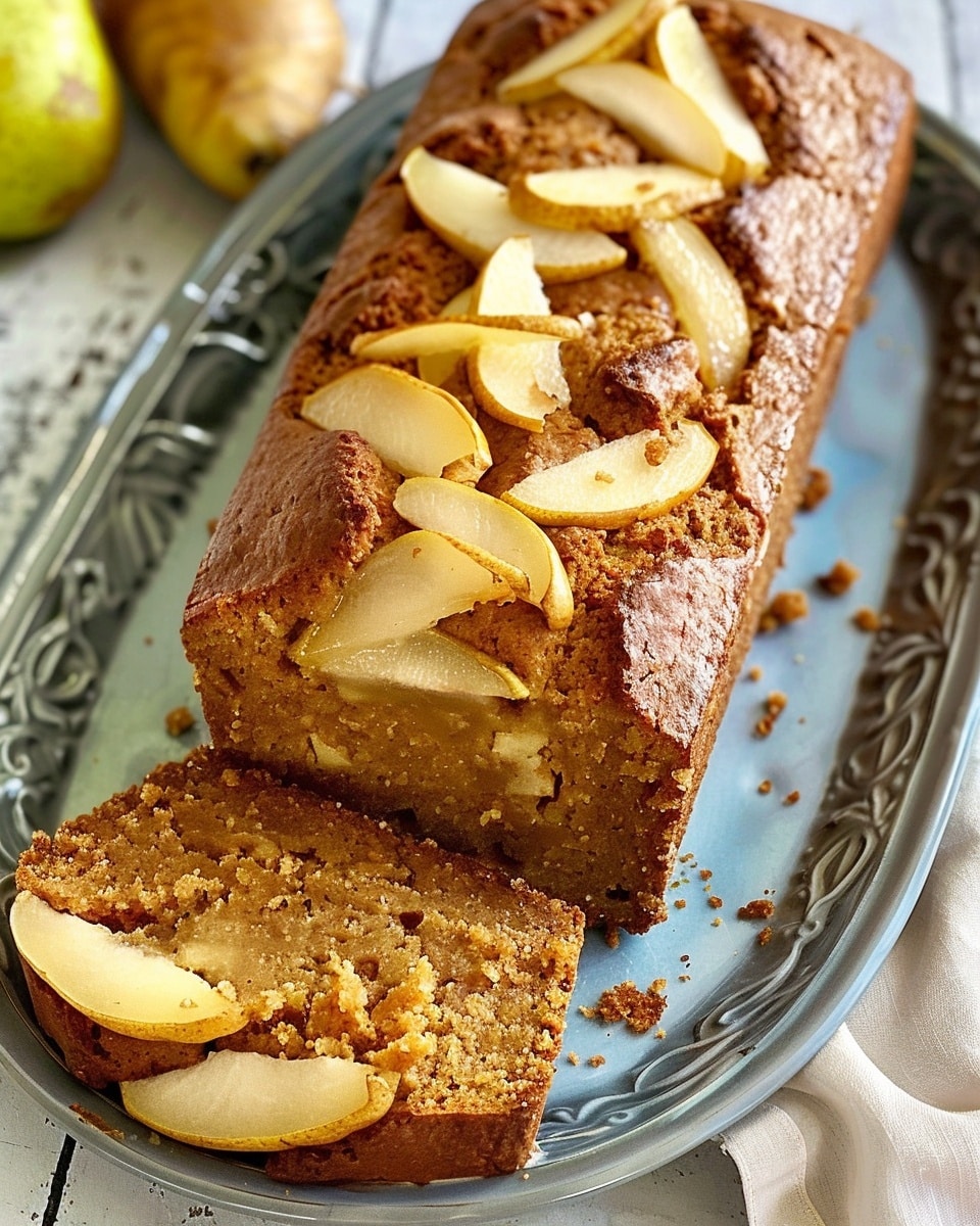 Pear and Ginger Loaf