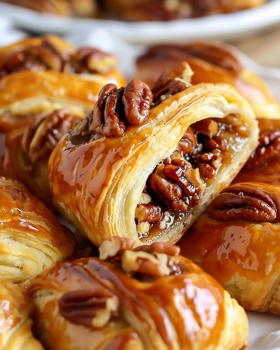 Pecan Pie Crescent Rolls