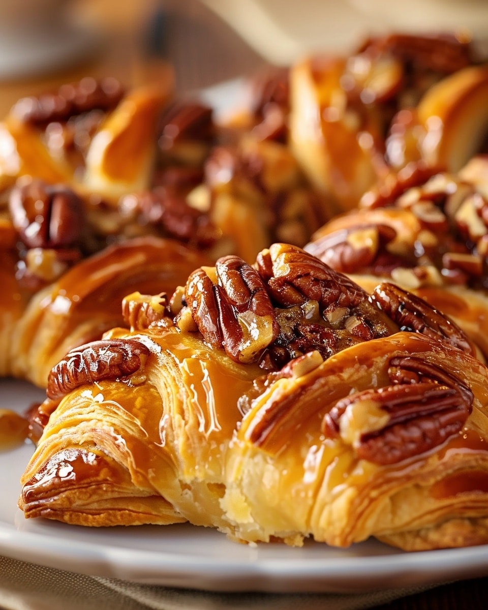 Pecan Pie Crescent Rolls