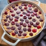 Raspberry Clafoutis