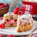 Raspberry Cream Cheese Coffee Cake